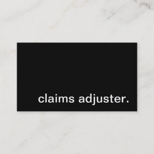 Tarjeta De Visita ajustador de demandas