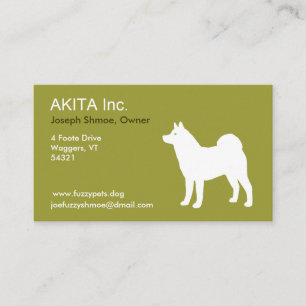 Tarjeta De Visita akita