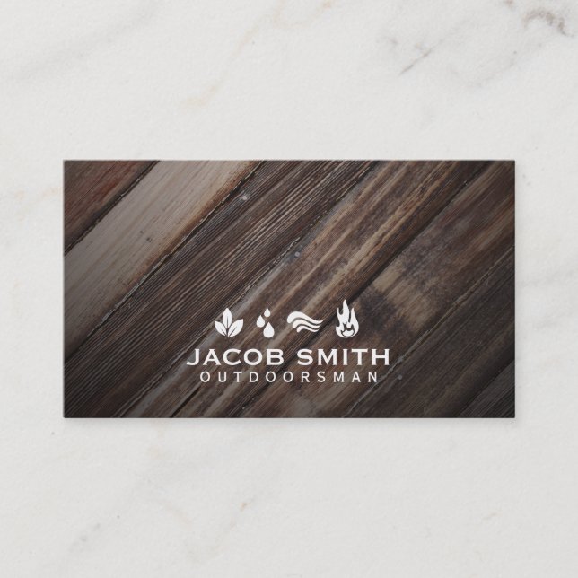 Tarjeta De Visita Al aire libre III (Anverso)