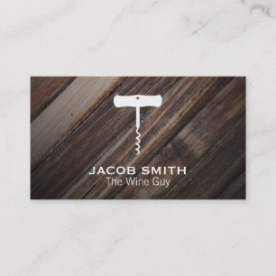 Tarjeta De Visita Al aire libre   Para vino