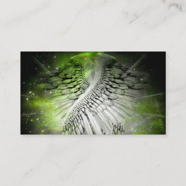 Tarjeta De Visita Alas del ángel (Anverso)