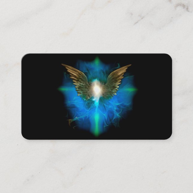 Tarjeta De Visita Alas del ángel (Anverso)