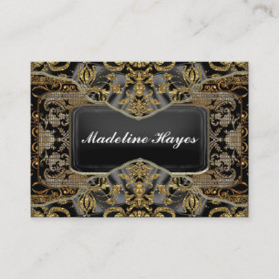 Tarjeta De Visita Alboneit Barroco 2.5 Elegante Profesional