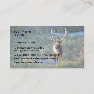 Tarjeta De Visita Alces de Bull