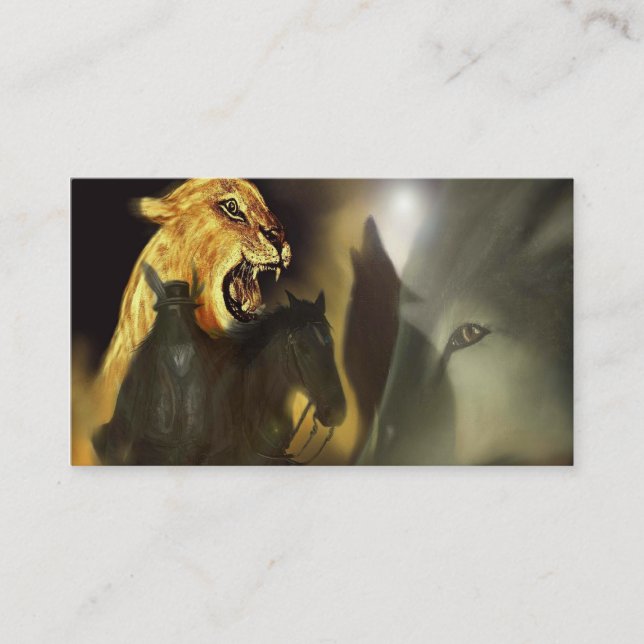 Tarjeta De Visita alcohol del nativo americano (Anverso)