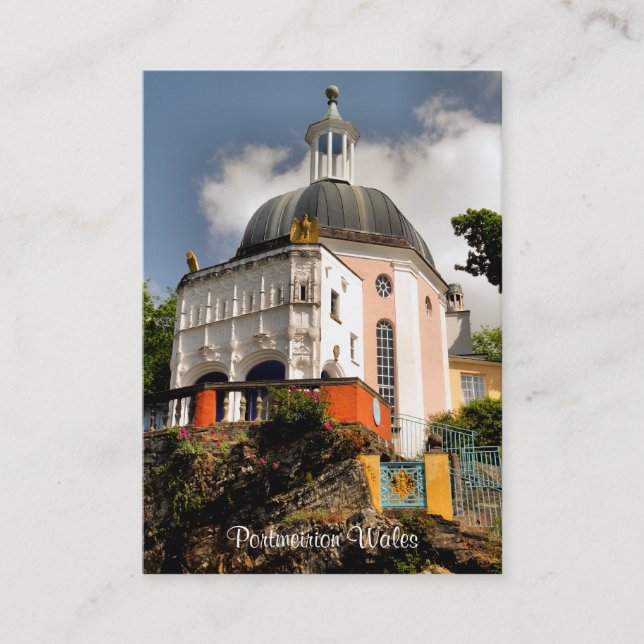 TARJETA DE VISITA ALDEA ITALIANA GALES (Anverso)