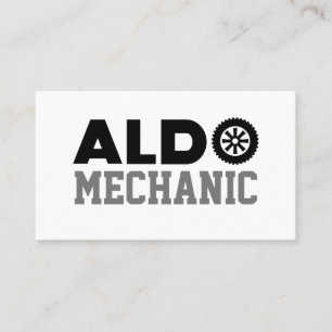 Tarjeta de visita Aldo Mechanic