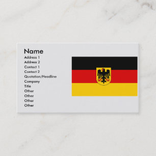 Tarjeta De Visita Alemania, Alemania
