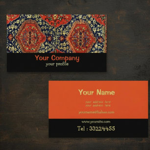 Tarjeta De Visita Alfombra Oriental nº3