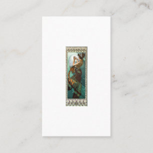Tarjeta De Visita alfons mucha North Star