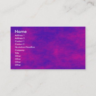 Tarjeta De Visita Alien Sky II