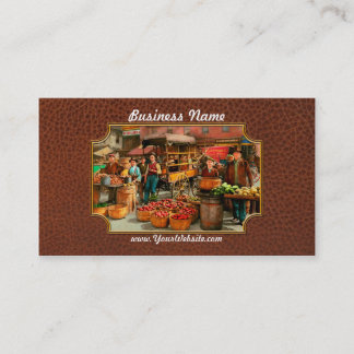 Tarjeta De Visita Alimentos - Verduras - Mercado de Indianápolis 190