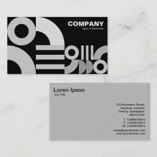 Tarjeta De Visita All Geometric v3 Business Card