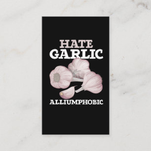 Tarjeta De Visita Alliumphobic Alliumphobic Haters