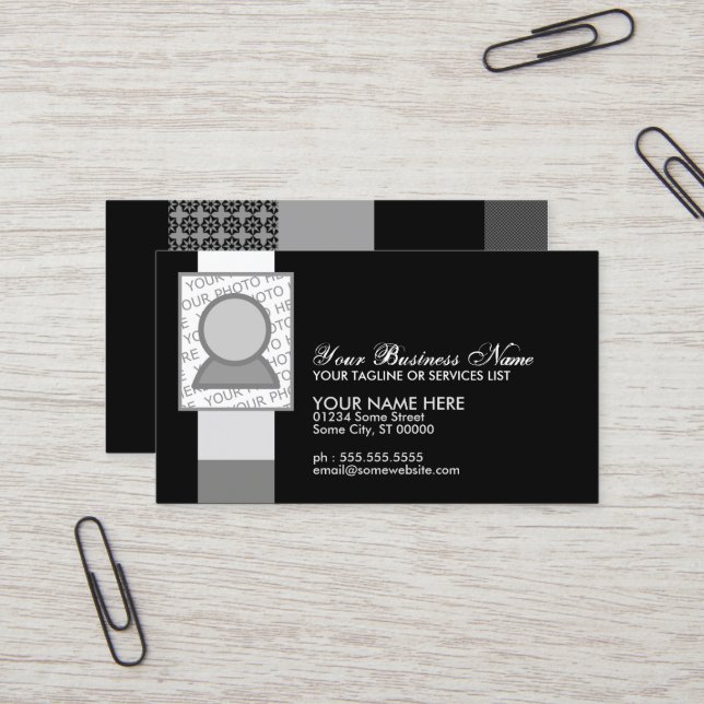 Tarjeta De Visita almohada del modelo (Anverso/Reverso In Situ)