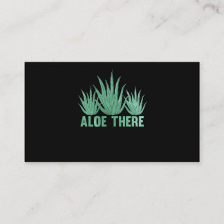 Tarjeta De Visita Aloe Vera Pun Plants Women Men Succulents