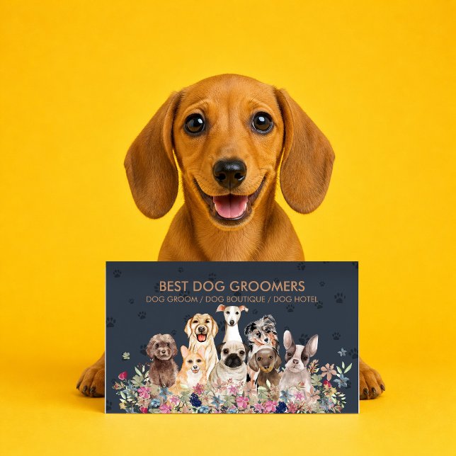 Tarjeta De Visita Alojamiento de Perros de Lujo (Subido por el creador)