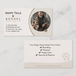 Tarjeta De Visita Alojamiento de Perros, Guardería y Criador | Kenne