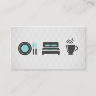 Tarjeta De Visita Alojamiento y desayuno   Hotel