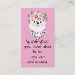 Tarjeta De Visita Alpaca
