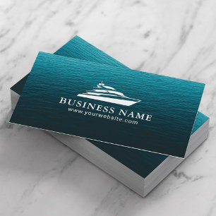 Tarjeta De Visita Alquiler de barcos Servicio de mantenimiento de ve