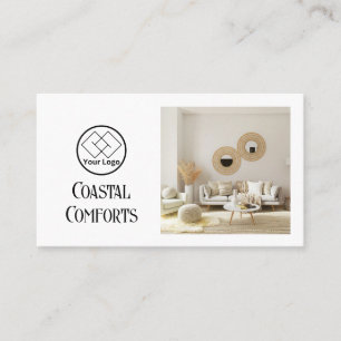 Tarjeta De Visita Alquiler de casas de vacaciones moderno   Código Q