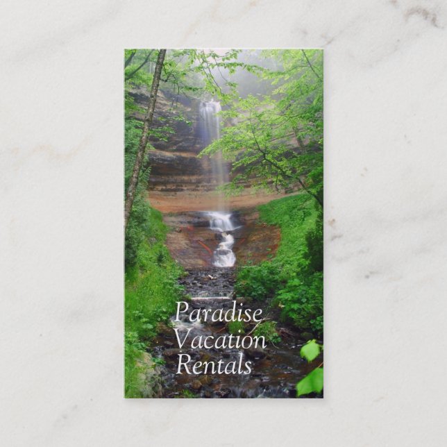 Tarjeta De Visita Alquiler de vacaciones (Anverso)