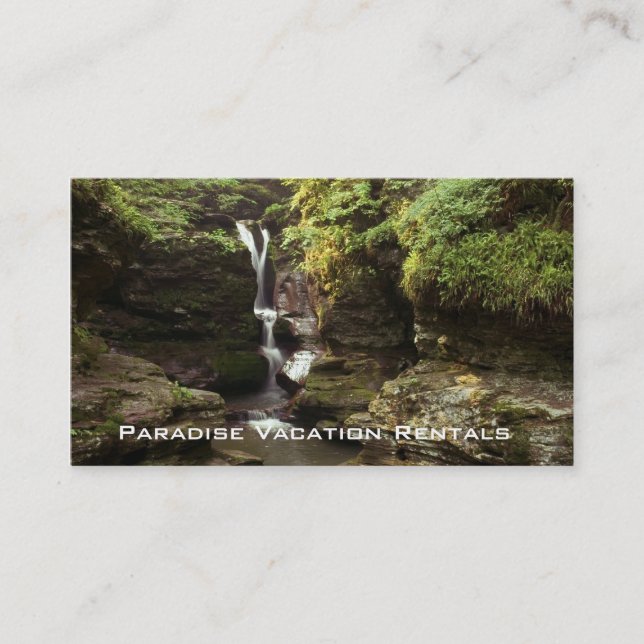 Tarjeta De Visita Alquiler de vacaciones (Anverso)