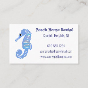 Tarjeta De Visita Alquiler de vacaciones de Seahorse Beach House