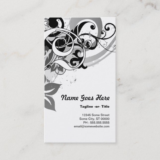 Tarjeta De Visita alta fidelidad del verano (Anverso)