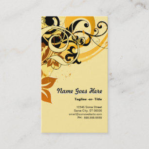 Tarjeta De Visita alta fidelidad del verano