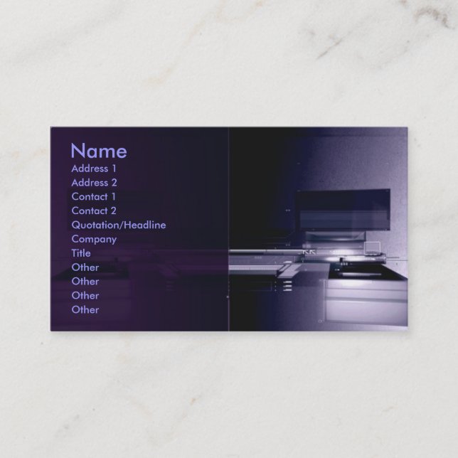 Tarjeta De Visita Alta tecnología 2011Calendar (Anverso)