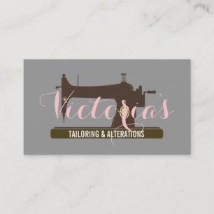 Tarjeta De Visita Alteración, sastre, sastre, costurera