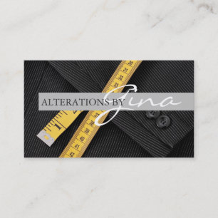 Tarjeta De Visita Alteraciones de sastre Tableros de soldadura de as
