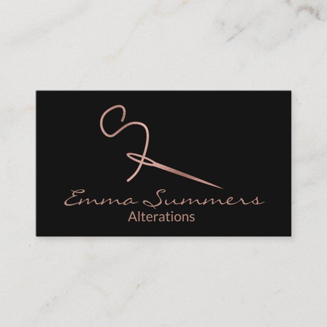 Tarjeta De Visita Alteraciones del hilo del Relieve metalizado dorad (Anverso)