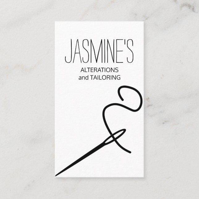 Tarjeta De Visita Alteraciones y adaptación (Anverso)