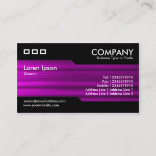 Tarjeta De Visita Alternativa - Textura de magenta cepillado