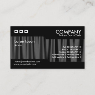Tarjeta De Visita Alternativo - Drapery 07