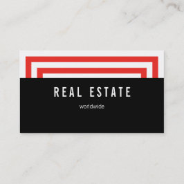 Tarjeta De Visita Alto y rojo