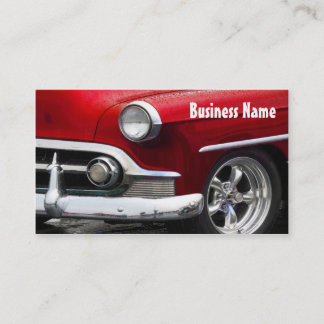 Tarjeta De Visita Amanecer rojo Chevy