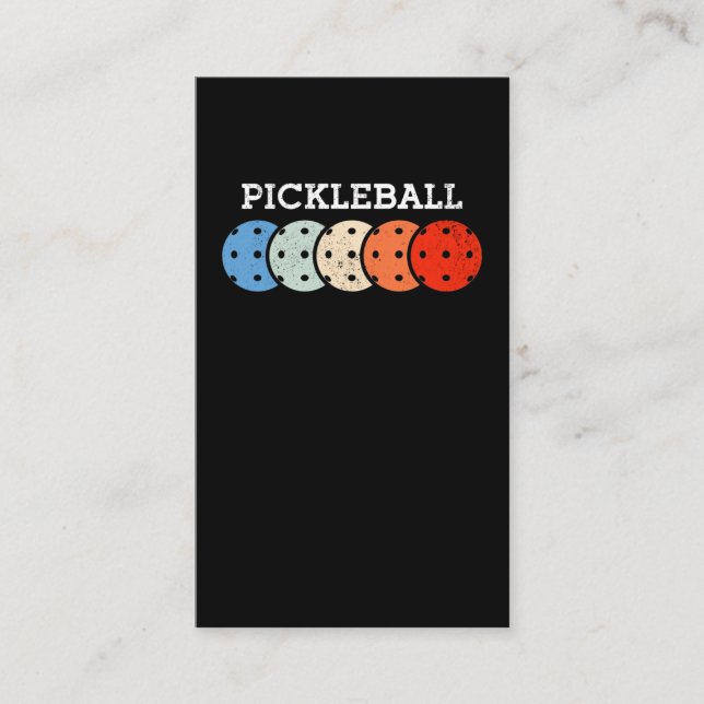 Tarjeta De Visita Amante deportivo de jugador de pelota (Anverso)