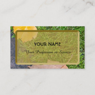 Tarjeta De Visita Amante natural de los bosques y actividades de pro