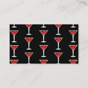 Tarjeta De Visita Amantes de cóctel Manhattan Bartender Alcohol Lico