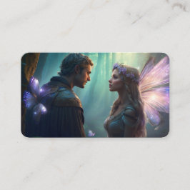 Tarjeta De Visita Amantes Ocultos del Bosque Señalador