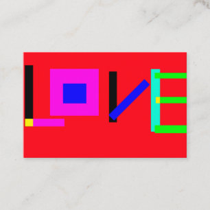 Tarjeta De Visita Amar