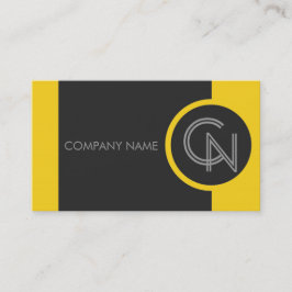 Tarjeta De Visita Amarillo del Sol Toscano