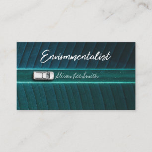 Tarjeta De Visita Ambientalista