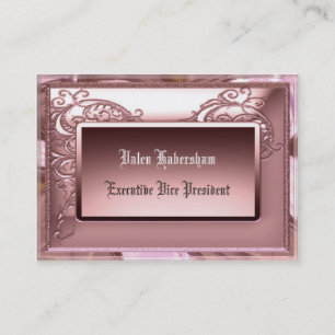 Tarjeta De Visita Amelia Blush Personalizable