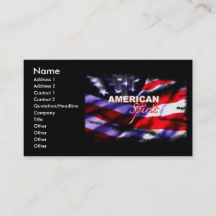 Tarjeta de visita americana de las motocicletas