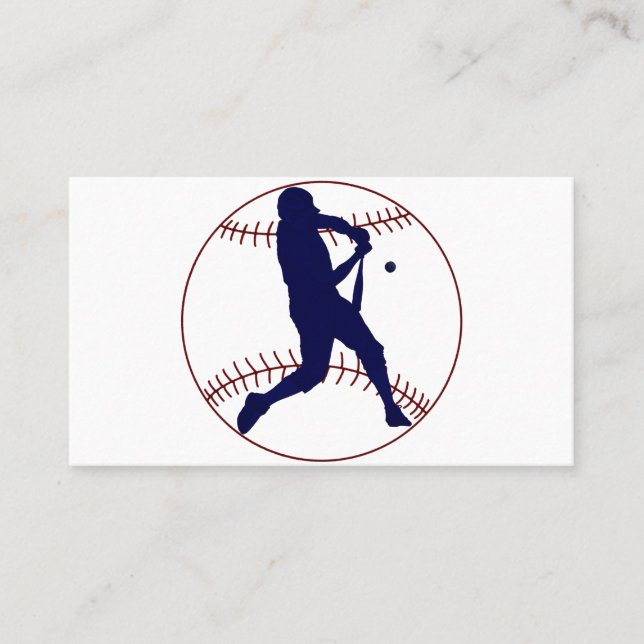 Tarjeta De Visita America's Pastime (Anverso)